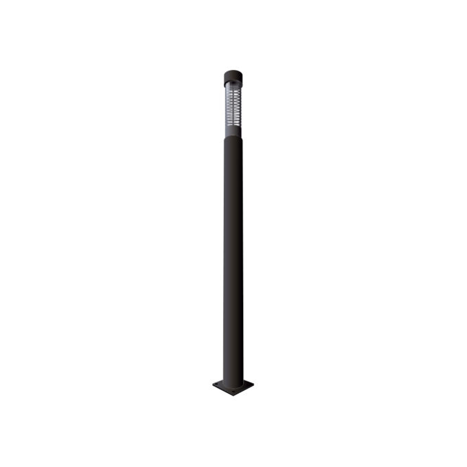 Poste LED de uso exterior opera lámpara T8 PL-2502 Illux - Illux Diseña