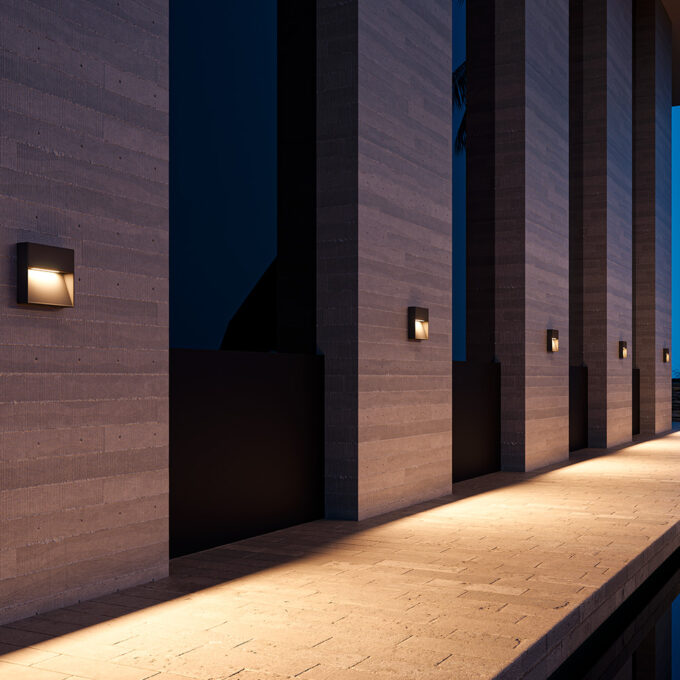 Luminario LED para sobreponer en muro ML-3707.G Illux - Illux Diseña Tu