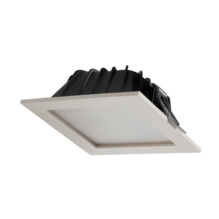 Luminario downlight LED cuadrado para empotrar en techo TL-4444.B Illux