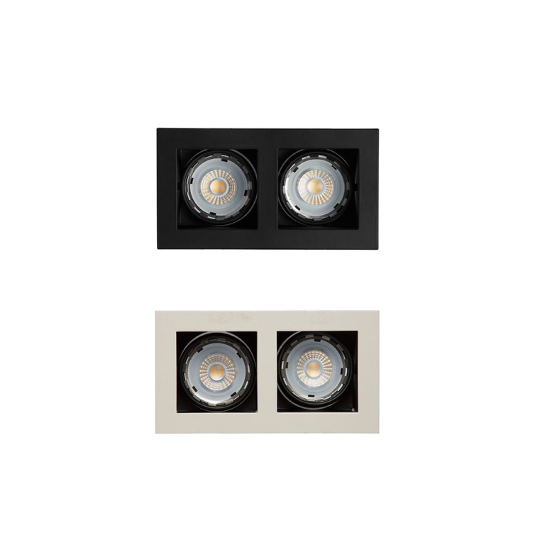 Luminario downlight dirigible para empotrar en techo TH-4231 Illux