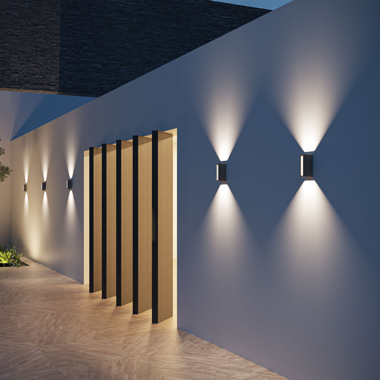 Luminario ARBOTANTE para sobreponer en muro ML2001.NBR The Collection