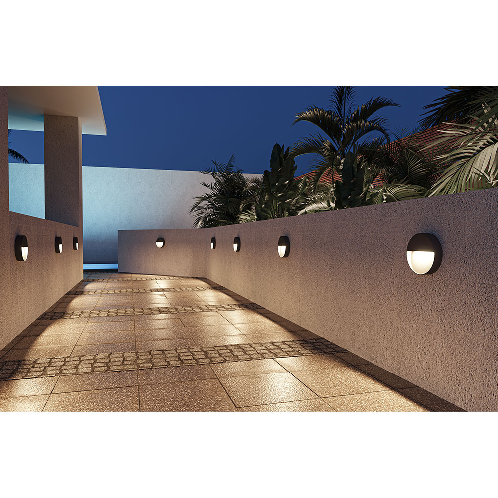 Luminario LED para sobreponer en muro ML3706.G Illux Illux Diseña Tu