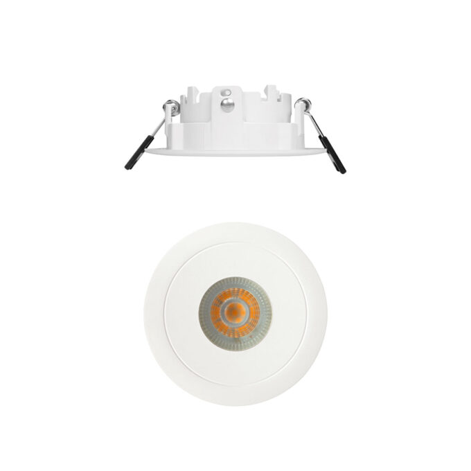 Luminario downlight LED redondo para empotrar en techo TL-2907.B Illux