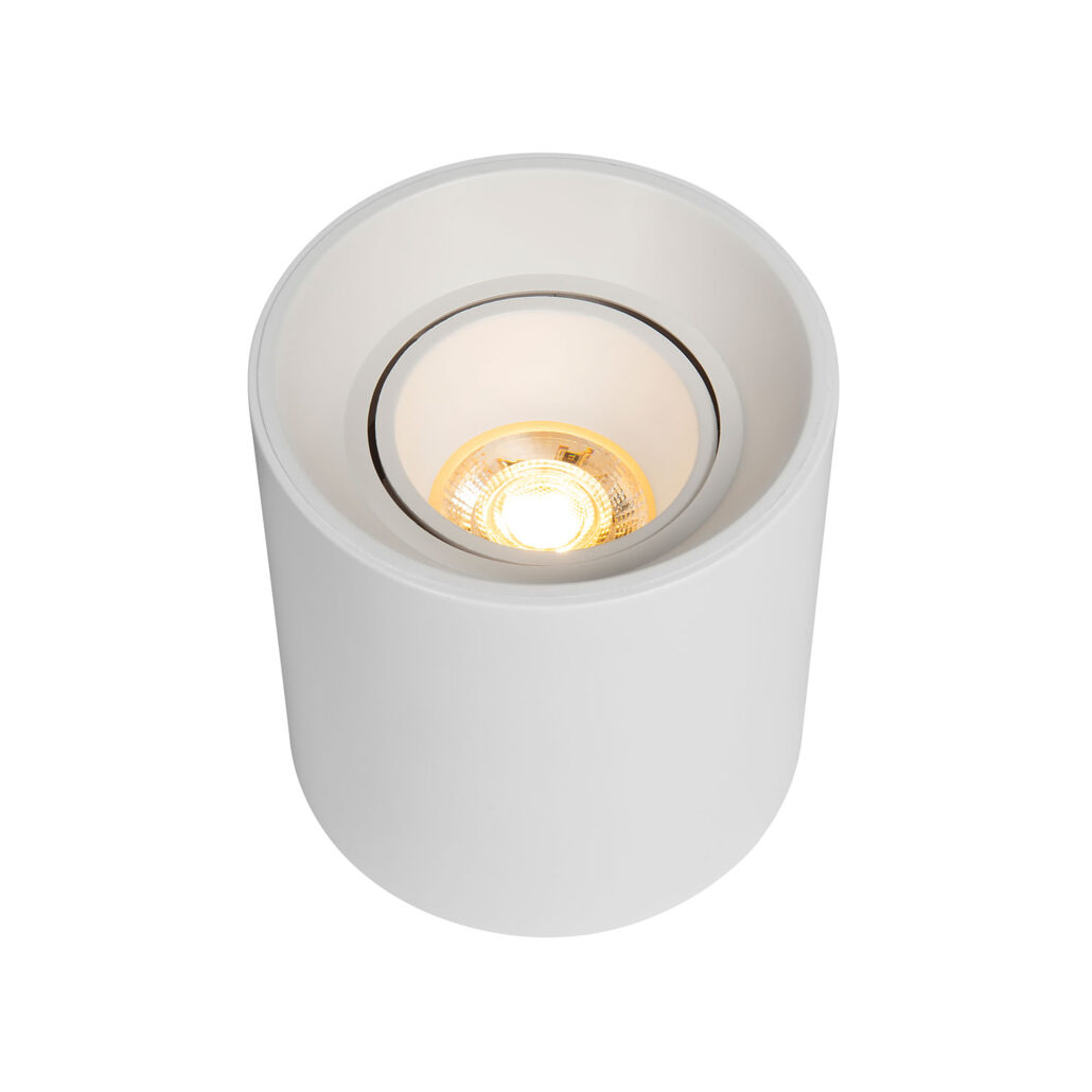 Luminario downlight LED redondo dirigible para sobreponer en techo TL